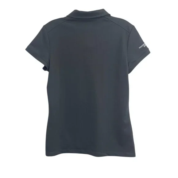 Nike CAT Polo Shirt Womens Large Gray Logo Embroidery Workwear Golf - Picture 2 of 7